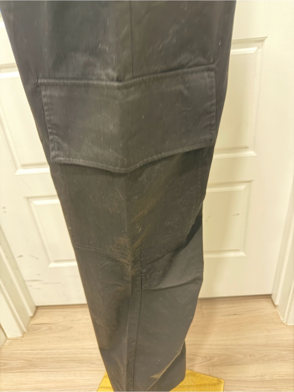 Zara Strapless Black Cargo Jumpsuit - Sleek Women's One-Piece NWT - Picture 9 of 10